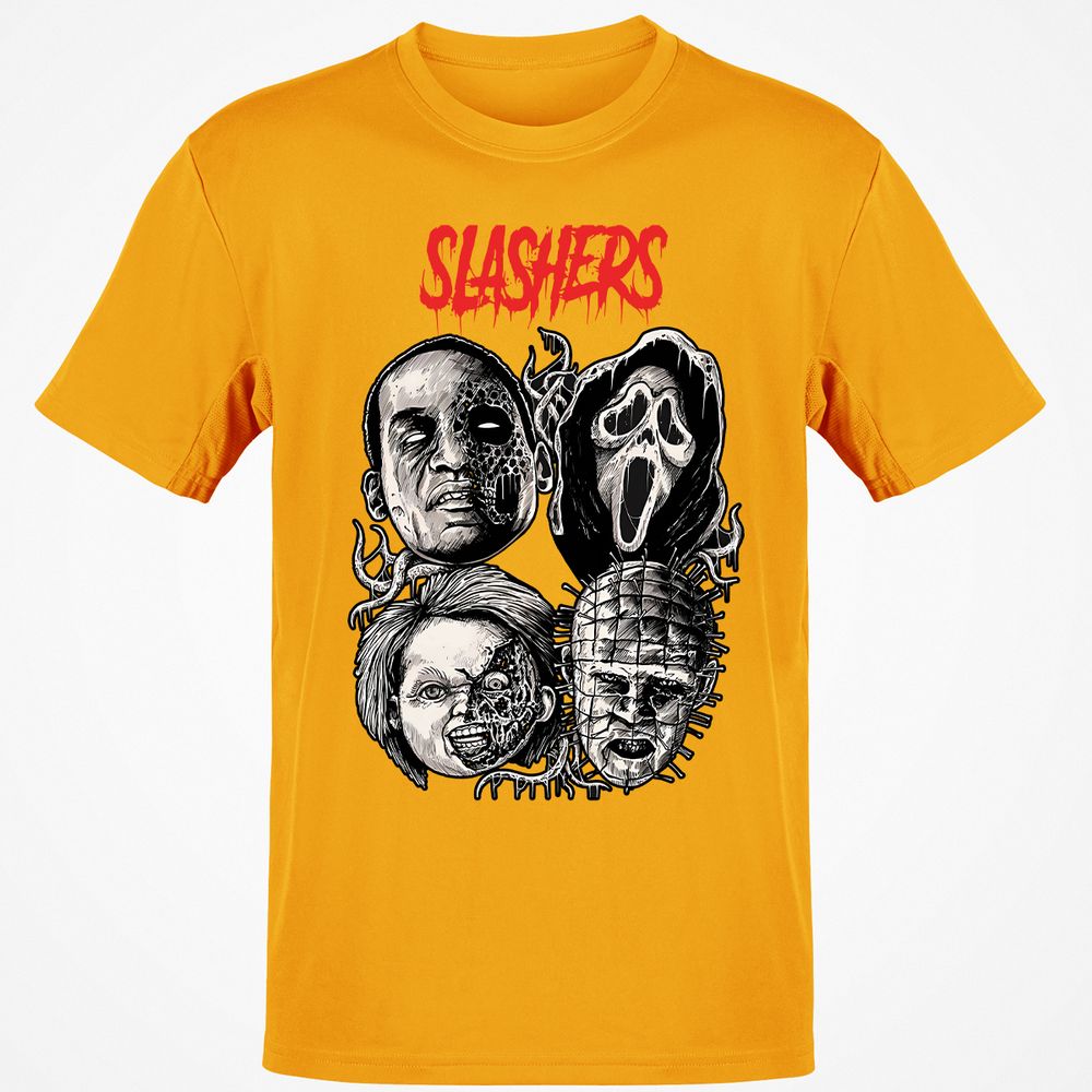 Classic Unisex T-Shirt - WRAG9H4Y - Gold - 4