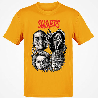 Classic Unisex T-Shirt - WRAG9H4Y - Gold - 4