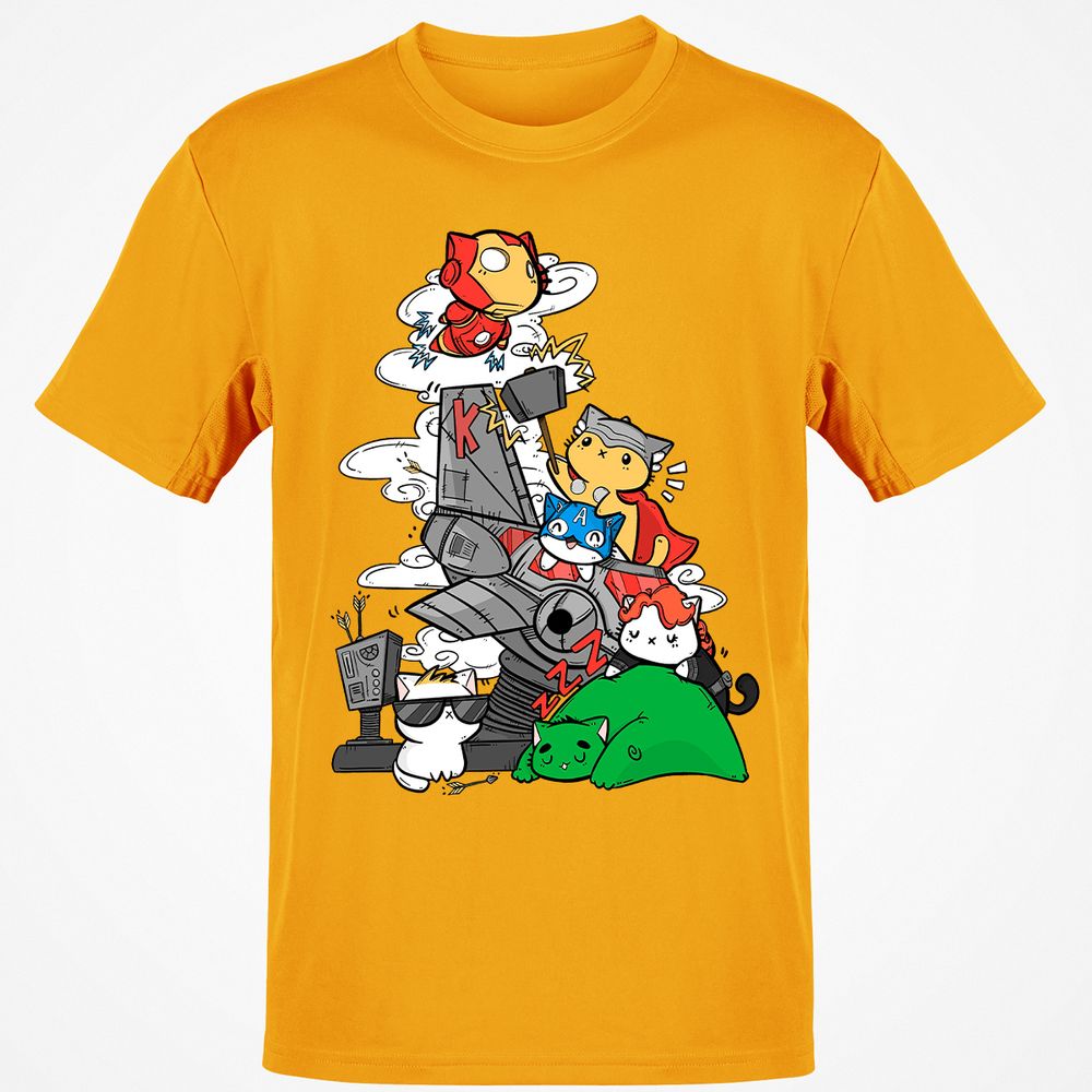 Classic Unisex T-Shirt - 1TWEMTQN - Gold - 4