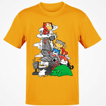 Classic Unisex T-Shirt - 1TWEMTQN - Gold - 4