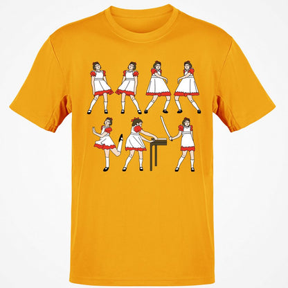 Classic Unisex T-Shirt - 4ZK7SKG1 - Gold - 4