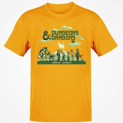 Classic Unisex T-Shirt - 5LEG2RJR - Gold - 4