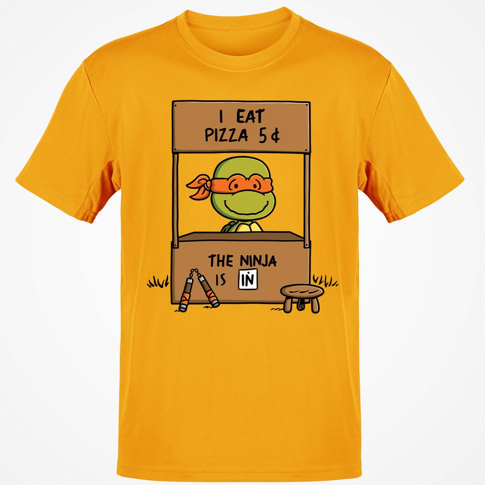 Classic Unisex T-Shirt - CEAT373Z - Gold - 4