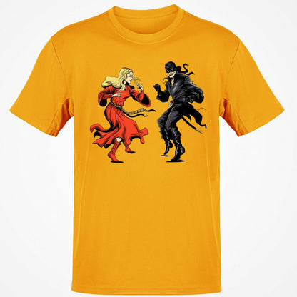 Classic Unisex T-Shirt - Y4X6CW1Q - Gold - 4