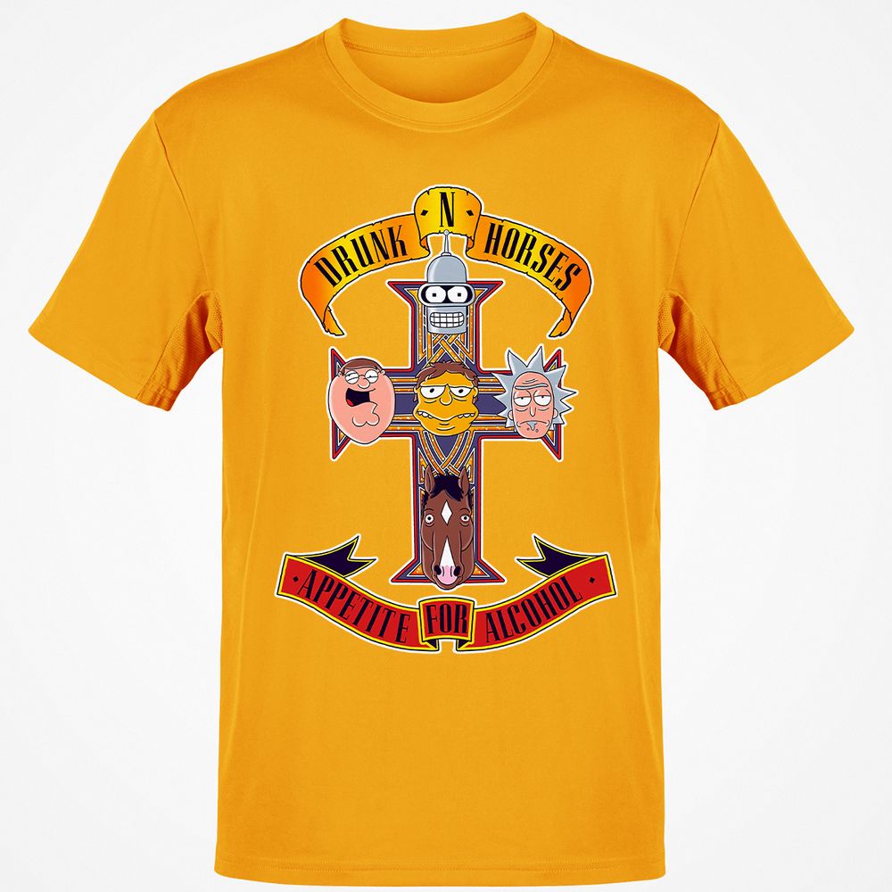 Classic Unisex T-Shirt - L41B8X7T - Gold - 4