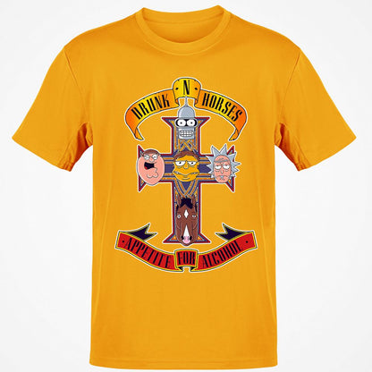 Classic Unisex T-Shirt - L41B8X7T - Gold - 4