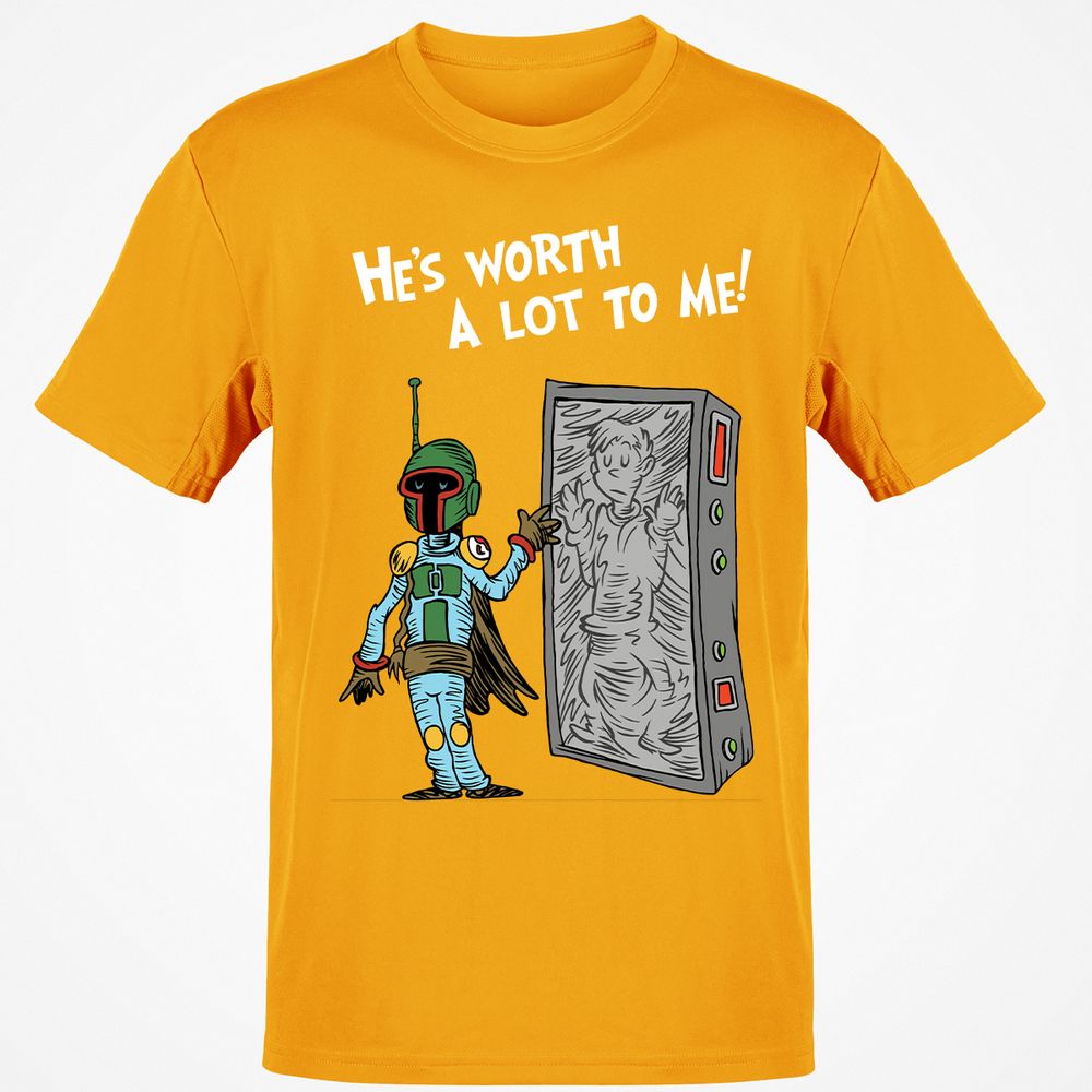 Classic Unisex T-Shirt - YGMX4YEJ - Gold - 4