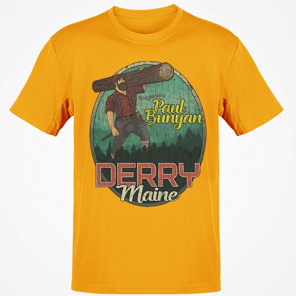 Derry Birthplace of Paul Bunyan - Gold - 4