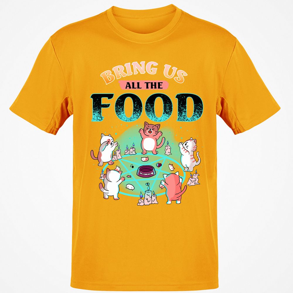 Classic Unisex T-Shirt - 8PLKDAVH - Gold - 4