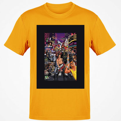 Classic Unisex T-Shirt - 1WUL8YSN - Gold - 4