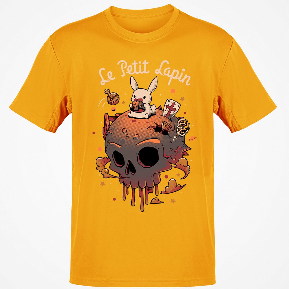 Classic Unisex T-Shirt - 5RUD2TVS - Gold - 4