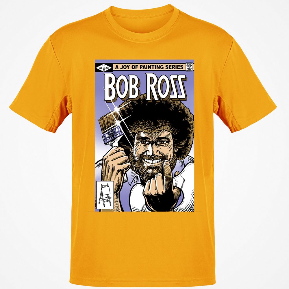Classic Unisex T-Shirt - QCCZTJPU - Gold - 4