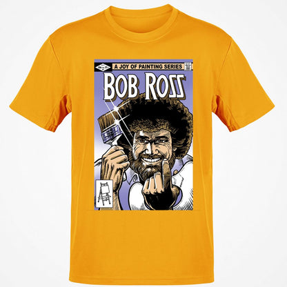 Classic Unisex T-Shirt - QCCZTJPU - Gold - 4
