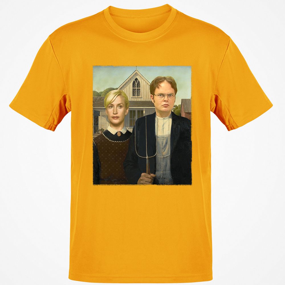 Classic Unisex T-Shirt - GCL34DF7 - Gold - 4