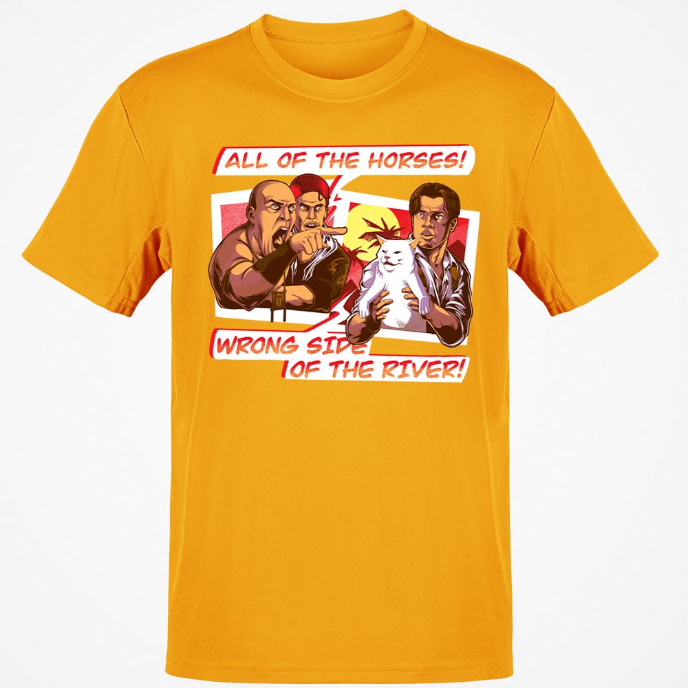 Classic Unisex T-Shirt - ECE7SUDT - Gold - 4