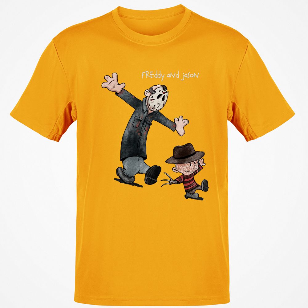 Classic Unisex T-Shirt - U5FJDPG1 - Gold - 4