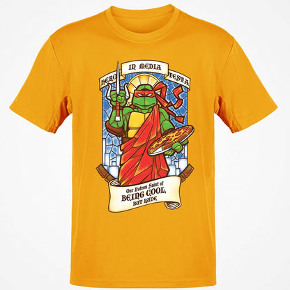 Classic Unisex T-Shirt - D634Z1ZH - Gold - 4