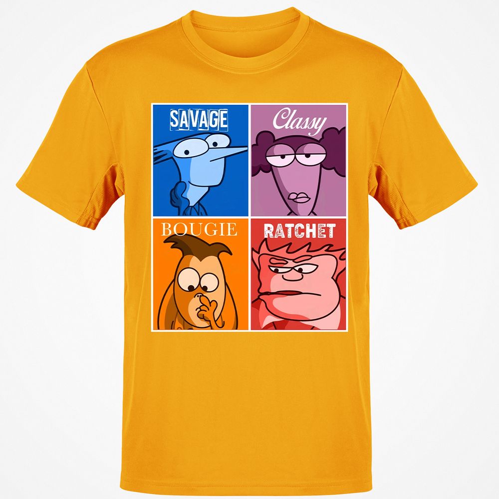 Classic Unisex T-Shirt - 69N15CW7 - Gold - 4