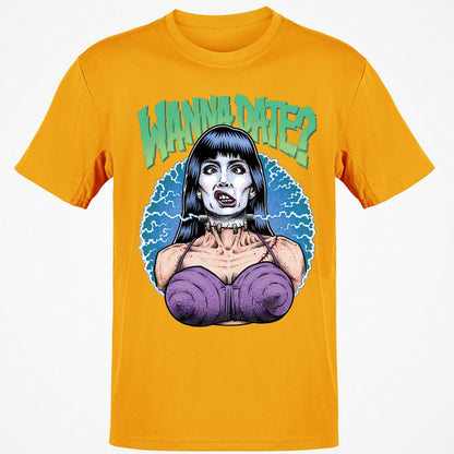 Classic Unisex T-Shirt - SRECSDH5 - Gold - 4