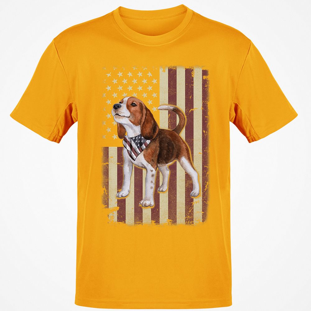 Classic Unisex T-Shirt - 272C7ZES - Gold - 4