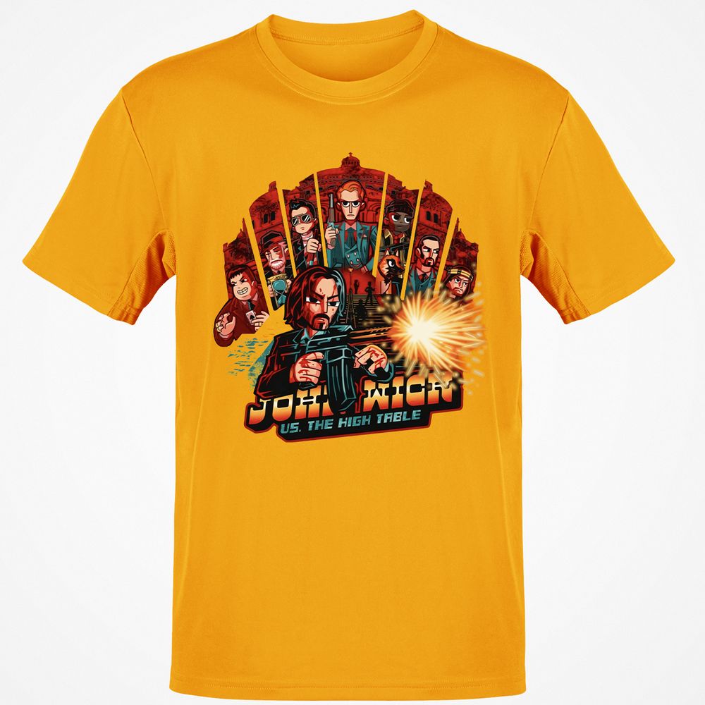 Classic Unisex T-Shirt - 6EBAD6AE - Gold - 4