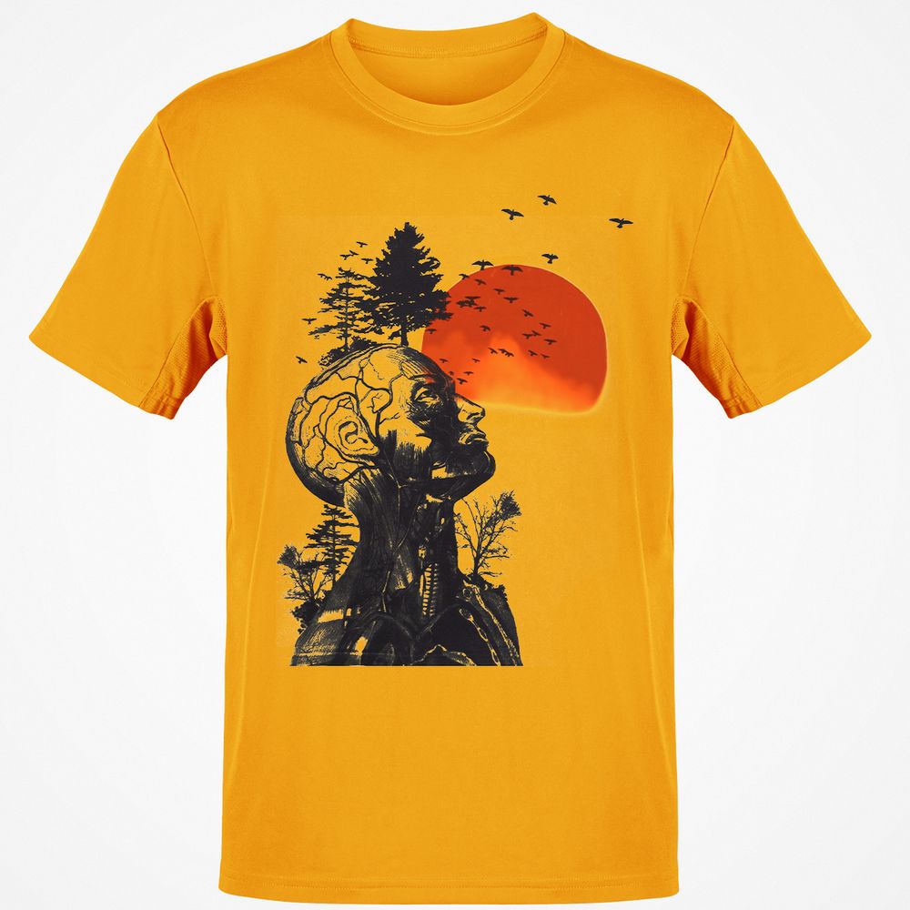 Classic Unisex T-Shirt - WZW1C5GD - Gold - 4