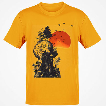 Classic Unisex T-Shirt - WZW1C5GD - Gold - 4