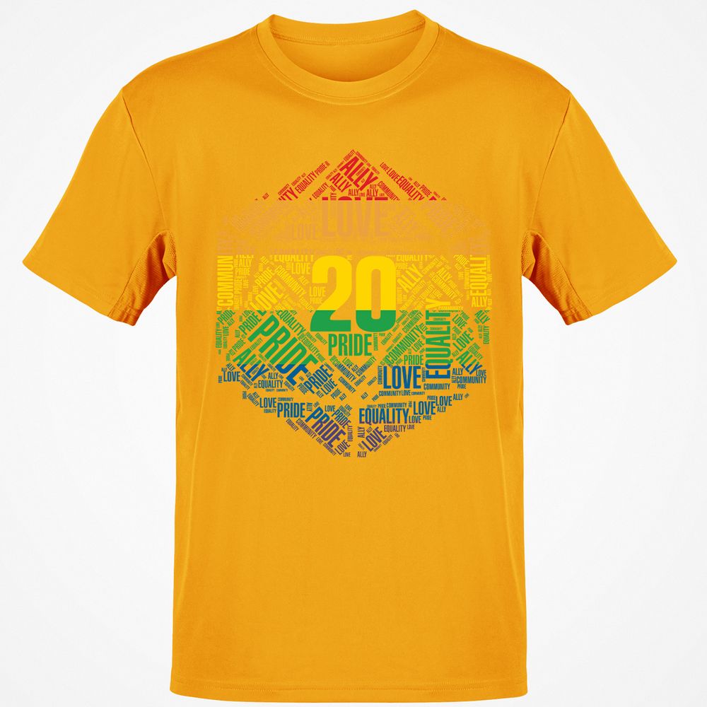 Classic Unisex T-Shirt - MAQTXENB - Gold - 4