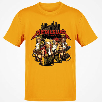 Classic Unisex T-Shirt - CJ8TX2QF - Gold - 4