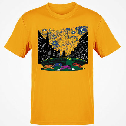 Classic Unisex T-Shirt - 6M3QJE47 - Gold - 4