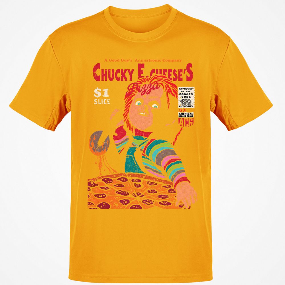 Classic Unisex T-Shirt - QPW4NRPG - Gold - 4