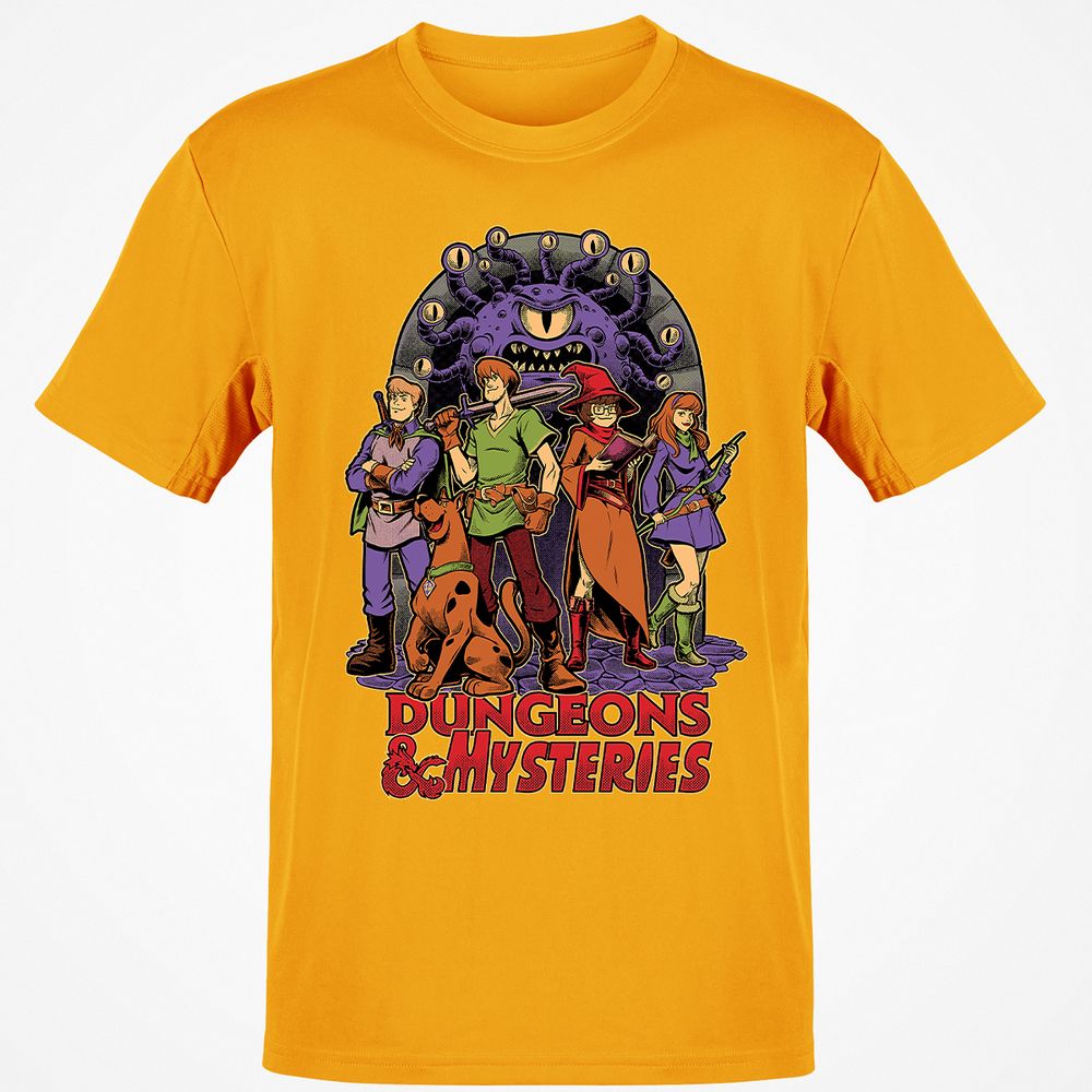 Classic Unisex T-Shirt - W2YJXXRN - Gold - 4