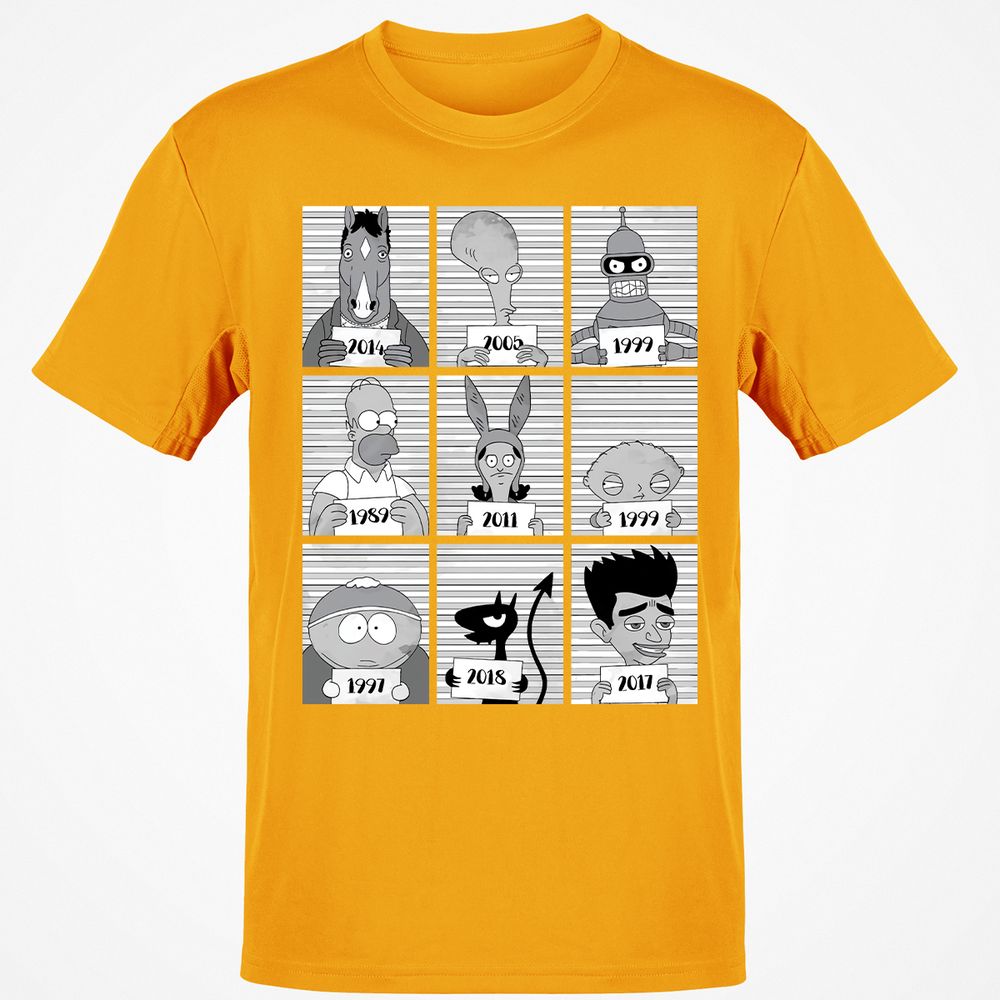 Classic Unisex T-Shirt - YS54VVJY - Gold - 4