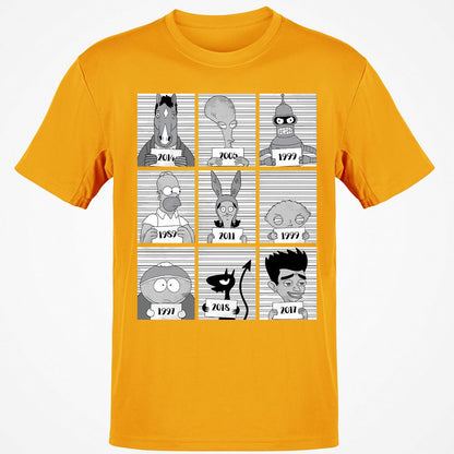 Classic Unisex T-Shirt - YS54VVJY - Gold - 4