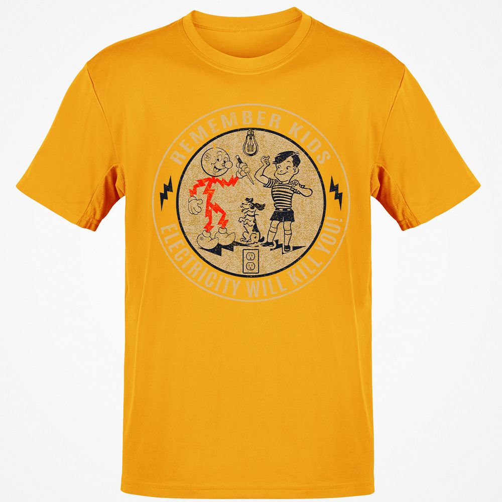 Classic Unisex T-Shirt - H65TUJJY - Gold - 4