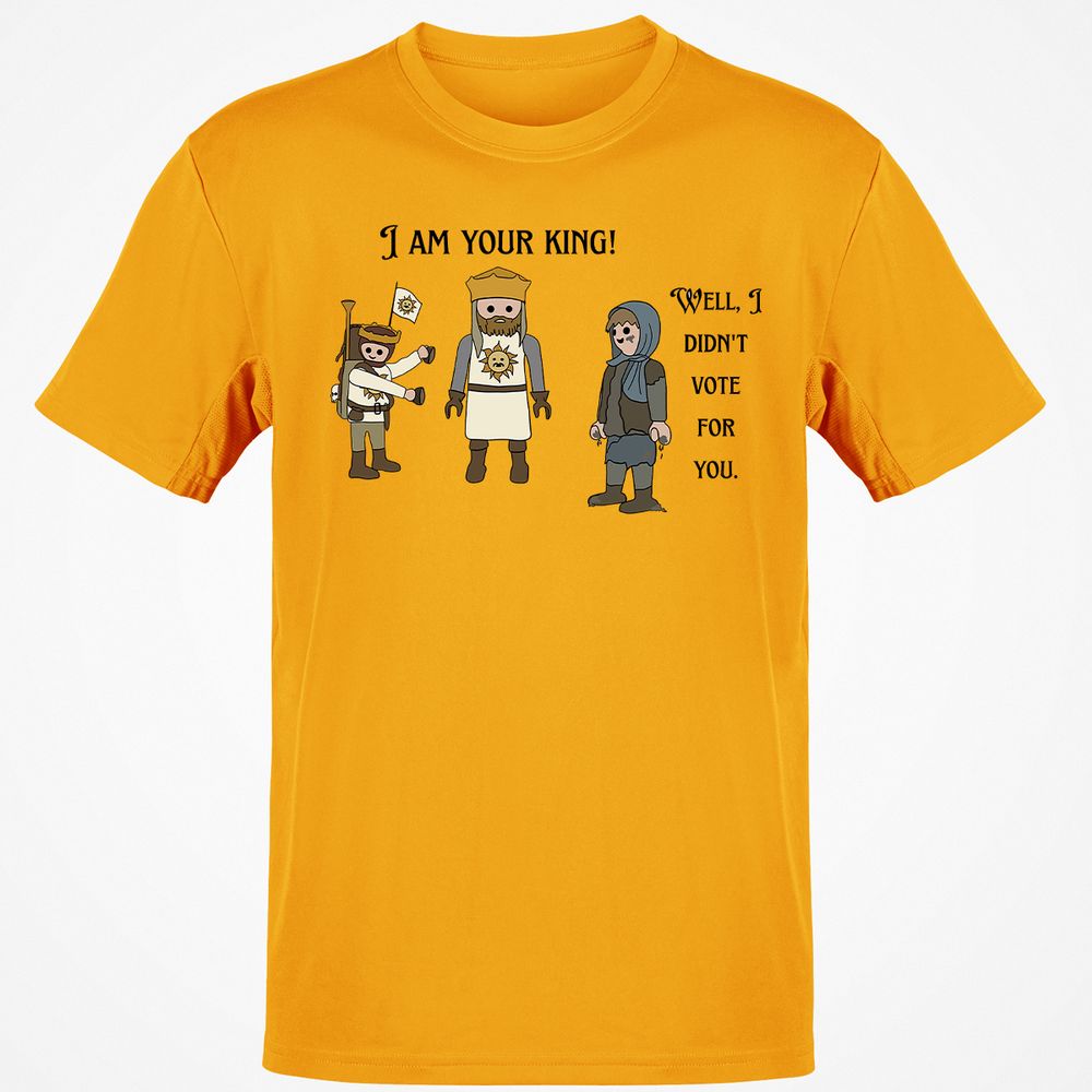 Classic Unisex T-Shirt - XC6HF9FY - Gold - 4