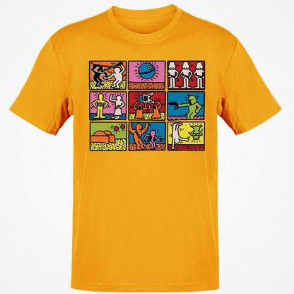 Classic Unisex T-Shirt - DA3B54BV - Gold - 4