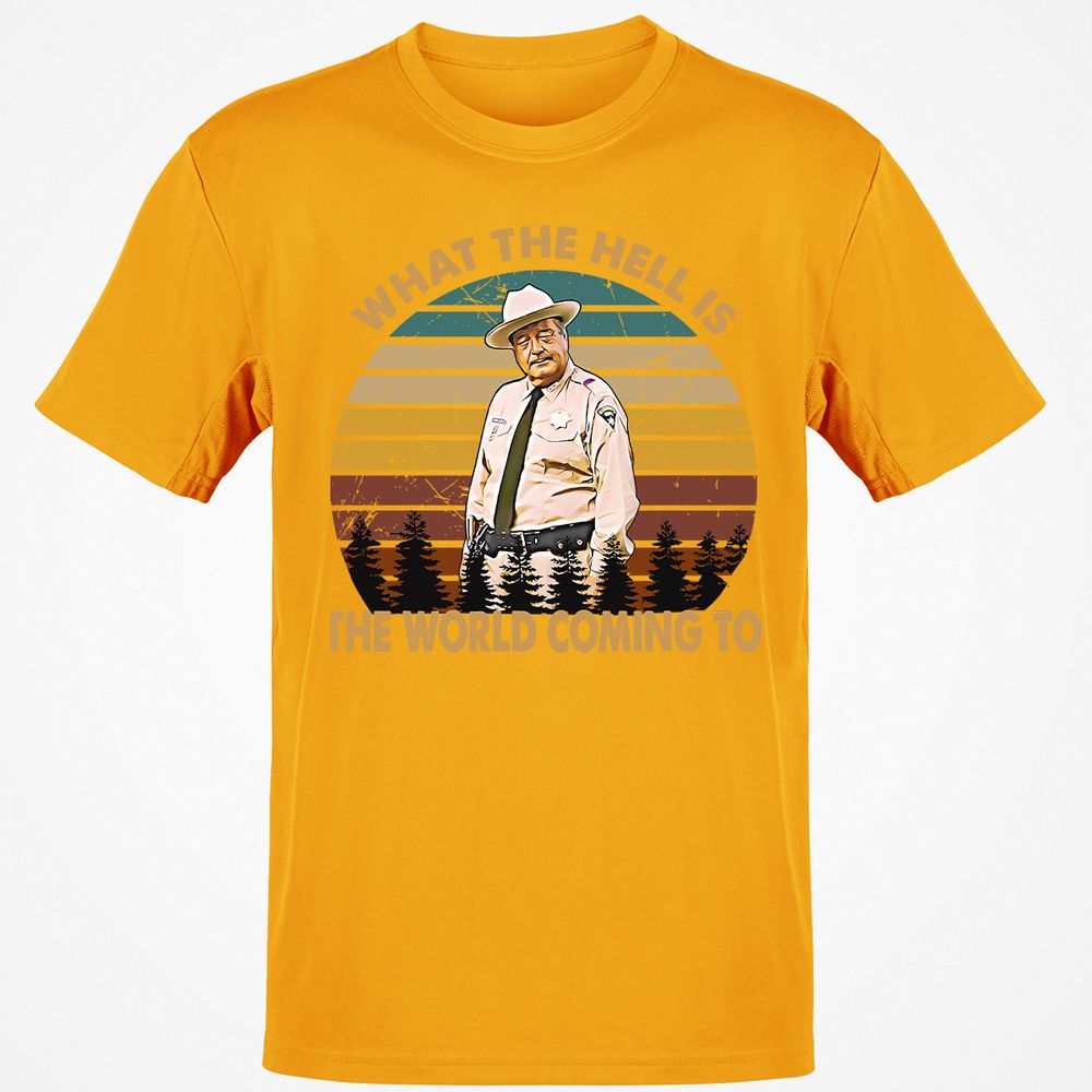 Classic Unisex T-Shirt - 65C4HPSB - Gold - 4