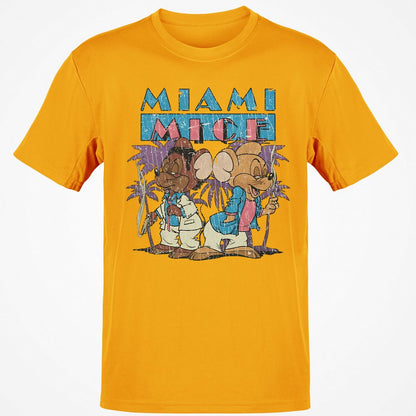 Classic Unisex T-Shirt - W7TG5K3N - Gold - 4