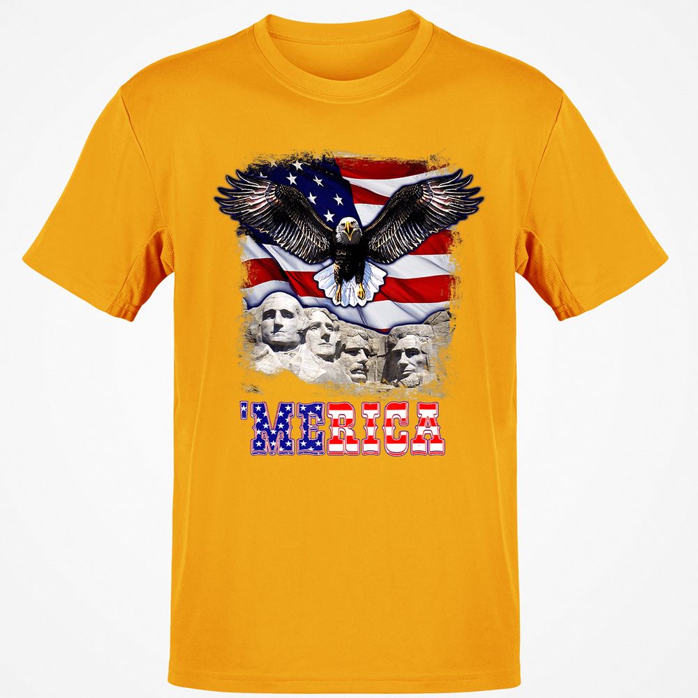 Classic Unisex T-Shirt - 3LBX2PMB - Gold - 4