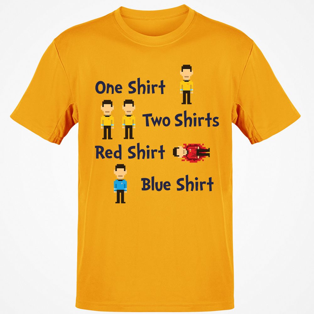 Red Shirt, Blue Shirt - Gold - 4