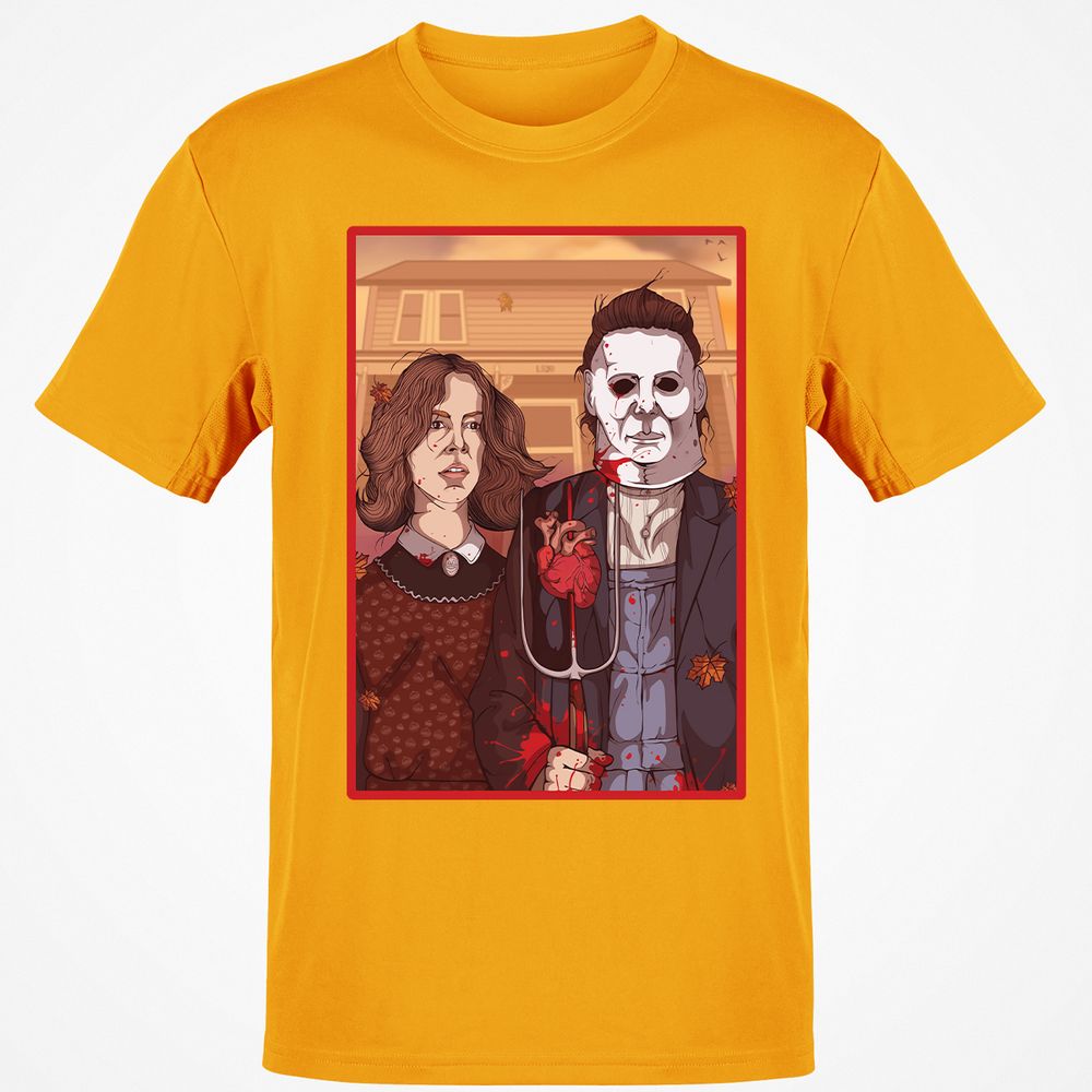 Classic Unisex T-Shirt - WJ17UDMV - Gold - 4