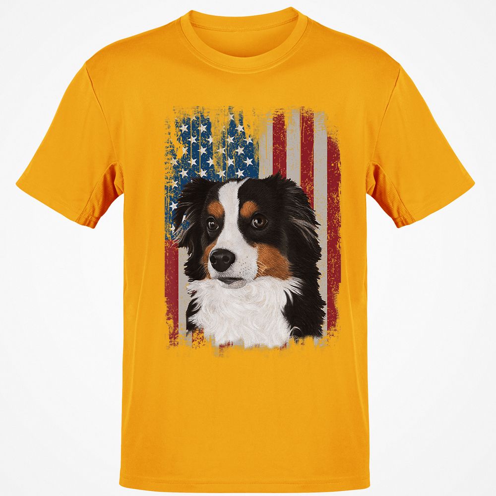 Classic Unisex T-Shirt - 7S1DZZQR - Gold - 4