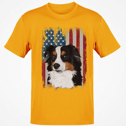 Classic Unisex T-Shirt - 7S1DZZQR - Gold - 4
