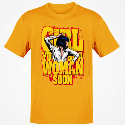 Classic Unisex T-Shirt - 8FUJSQJN - Gold - 4