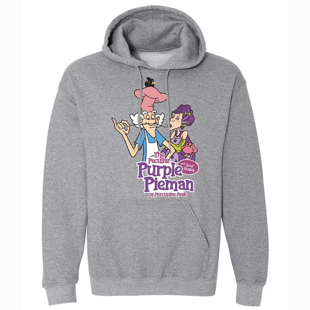 The Peculiar Purple Pie Man - Graphite Heather - 4