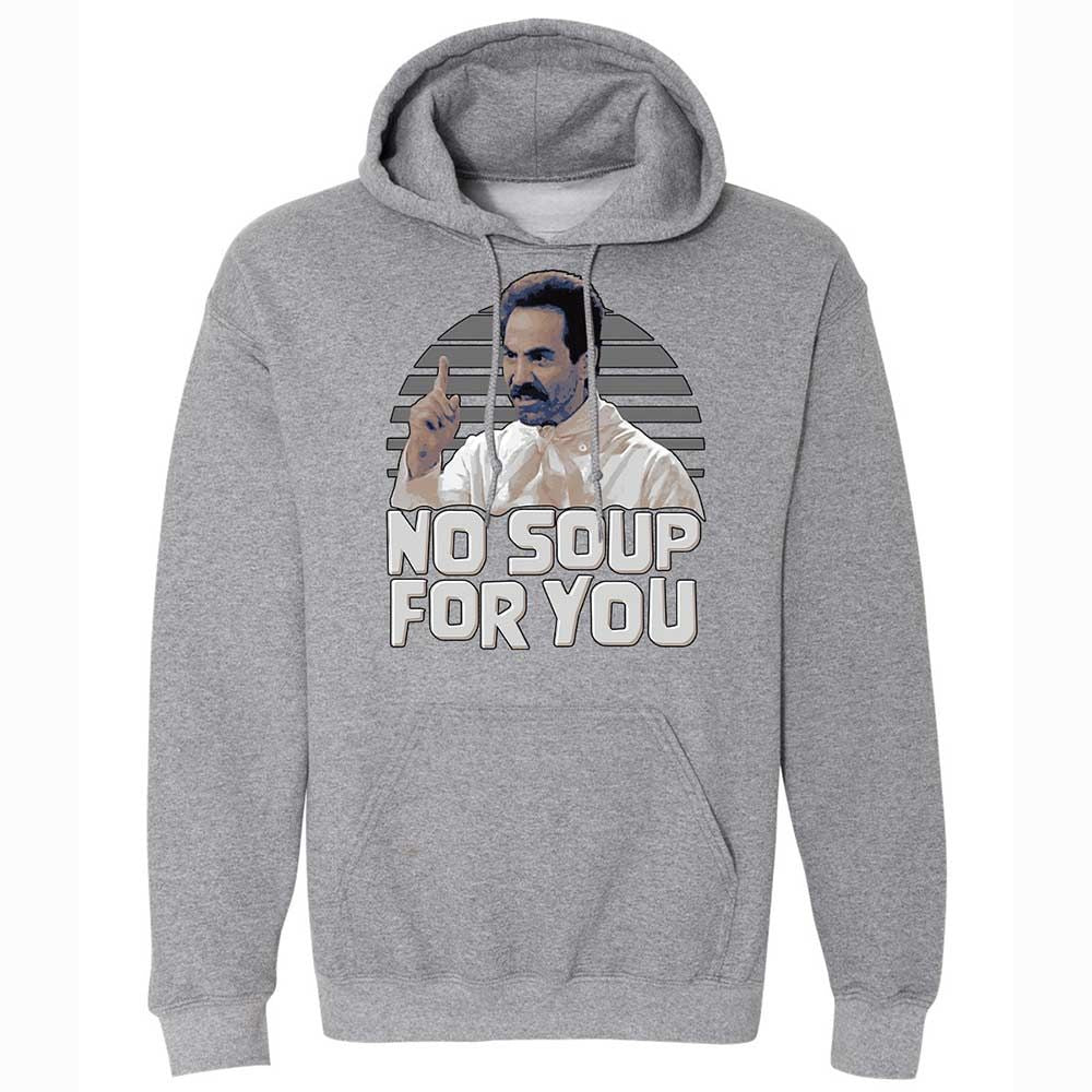 No Soup For You - Graphite Heather - 4