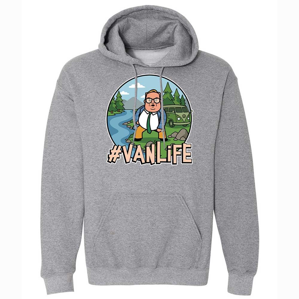 Vanlife living in a van down by the river - Graphite Heather - 4