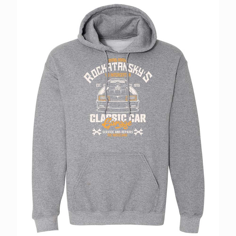 Classic Unisex Hoodie - QFBM6WQT - Graphite Heather - 4