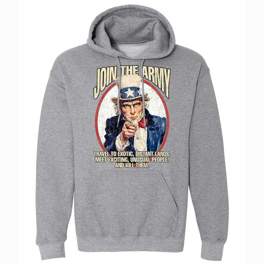 Join The Army - Graphite Heather - 4